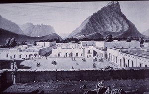 Mexikói-amerikai háború (1846-48), Monterrey, Zachary Taylor tábornok elfogta alkotó: American School