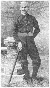 Michael J. Kelly, „A gyémánt királya” az 1880-as években (metszet) alkotó: American School