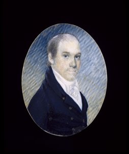 William Cadogan Simes miniatúrája (1773-1824), c. 1810-1824 (akvarell elefántcsonton) alkotó: American School
