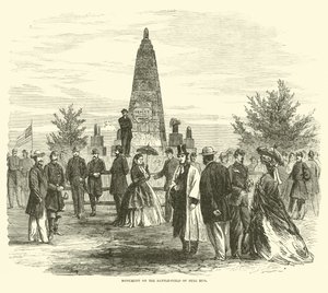 Emlékmű a Bull Run csataterén, 1862. szeptember alkotó: American School
