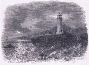 Mount Desert Isle, illusztráció Cassell története az Egyesült Államok pubjából. készítette: Petter & Galpin 1890 körül (litho) alkotó: American School
