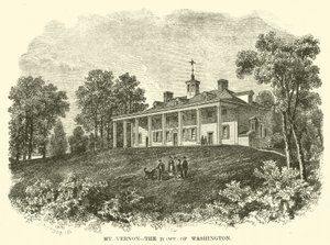 Mount Vernon, Washington otthona (metszet) alkotó: American School