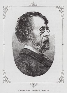 Nathaniel Parker Willis (metszet) alkotó: American School