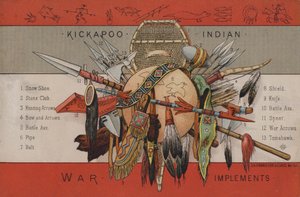 Indián háborús eszközök alkotó: American School