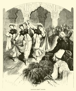 Nautch lányok táncolnak alkotó: American School