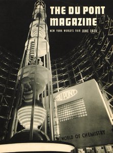 New York-i világkiállítás, a DuPont Magazine címlapja, 1939. június alkotó: American School