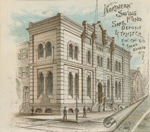 Northern Saving Fund Safe Deposit & Trust Co., 1885-86 alkotó: American School