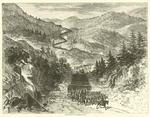 Cumberland Gap elfoglalása, 1863. szeptember alkotó: American School
