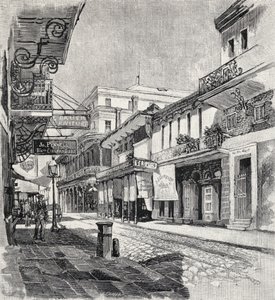 Old St. Louis Hotel, később The State House, New Orleans, a „The Century Illustrated Monthly Magazine”-ból, 1883. május–október alkotó: American School
