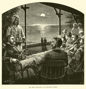 A Malabar Point verandáján alkotó: American School