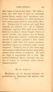 Oldal az Ifjabb Plinius válogatott leveleiből, X. könyv, Boston kiadásában alkotó: American School