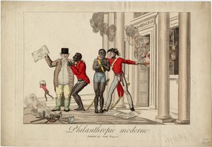 Modern filantropia, 1813 körül alkotó: American School