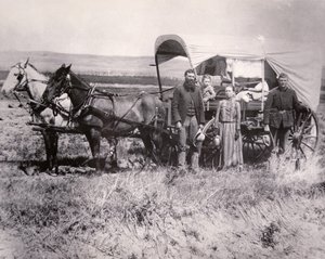 Úttörő család a Loup-völgyben, Nebraska államban alkotó: American School