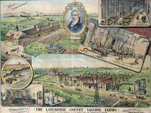 A Lancaster megyei vakcinafarmok terve, Nebraska alkotó: American School