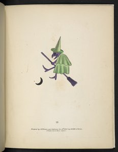13. tábla. Egy boszorkány, a 