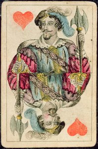 Játékkártya: Jack of Hearts alkotó: American School