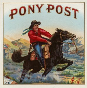 Pony Post – Szivarcímke alkotó: American School