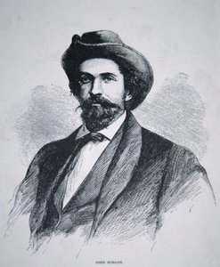 John Hunt Morgan (1825-64) portréja (litho) alkotó: American School