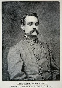 John Breckinridge altábornagy portréja (litho) alkotó: American School
