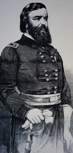 John Pope vezérőrnagy portréja (litho) alkotó: American School