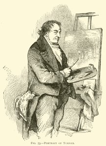 Turner portréja (metszet) alkotó: American School