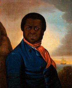 Tengerész portréja (Paul Cuffe?), 1800 körül alkotó: American School