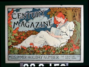 Poster reklám Century Magazine, Midsummer Holiday Number, New York