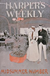 Reklámplakát Harpers Weekly, Midsummer Number