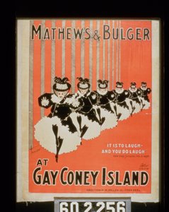 Poszter Mathews & Bulger számára a Gay Coney Islanden