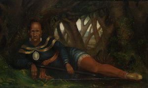 Vörös kabát; Seneca indiánok főnöke, 1830 alkotó: American School