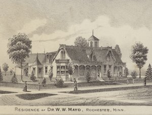 Dr. W. W. Mayo rezidenciája, Rochester, Minnesota, USA alkotó: American School