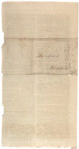 A NYS alkotmánymódosítási javaslatát nyomtató határozatok, 1788. október alkotó: American School