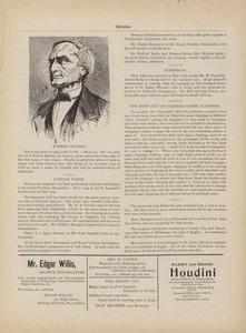 Robert Houdin, Reklámok alkotó: American School