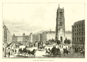 Rue de Rivoli, St Jacques alkotó: American School