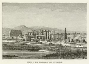 Romok a karnaki templomkerületben