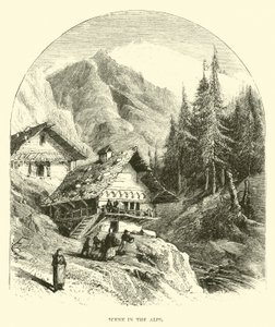 Jelenet az Alpokban alkotó: American School