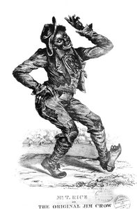 Az eredeti Jim Crow kottaborítója, írta: Thomas Dartmouth Daddy Rice