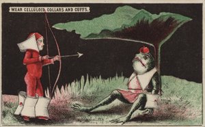 Almát lőni egy varangyfejről, mint William Tell alkotó: American School