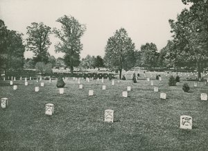 Katonasírok, Arlington Heights (fotogravír) alkotó: American School