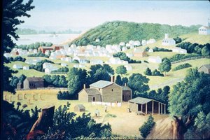 St Joseph, Missouri, Jesse Woodson James (1847-82) törvényen kívüli otthona 1865 körül alkotó: American School