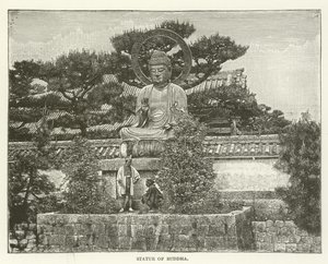 Buddha szobra alkotó: American School