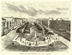 Mohammed Ali utcája, Alexandria alkotó: American School