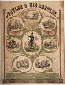 Taylor és csatái, kinyomtatta Rufus Blanchard of Cincinnati és kiadta az Ensign & Thayer, New York, 1847