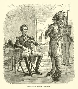 Tecumseh és Harrison alkotó: American School