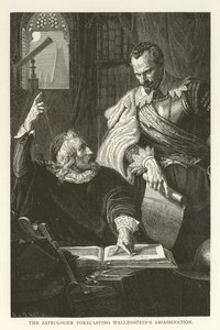 Az asztrológus Wallenstein merényletét jósolja alkotó: American School