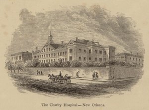 The Charity Hospital, New Orleans (metszet) alkotó: American School