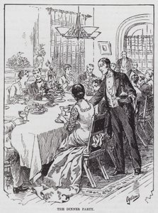 The Dinner Party (metszet) alkotó: American School