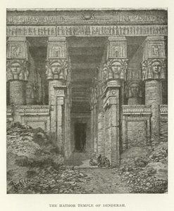 Denderah Hathor temploma alkotó: American School