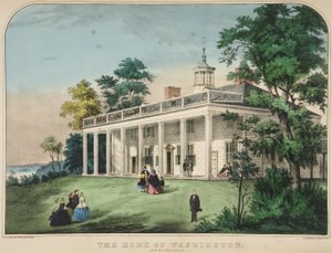 Washington otthona, Mount Vernon, Virginia alkotó: American School