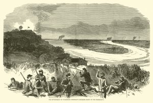 Vicksburg befektetése, Sherman szélsőjobboldala a Mississippin, 1863. május alkotó: American School